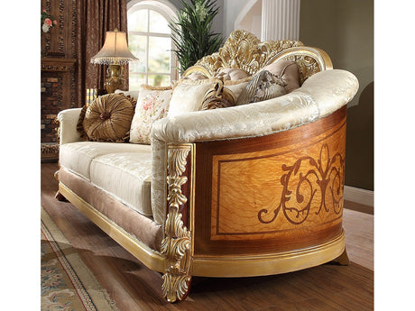 Quintina Cedar Red Loveseat  / HD-821 - Ornate Home