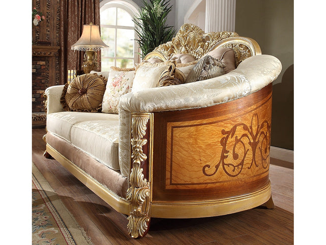 Quintina Cedar Red Loveseat  / HD-821 - Ornate Home