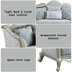 Qunsia Loveseat - Ornate Home