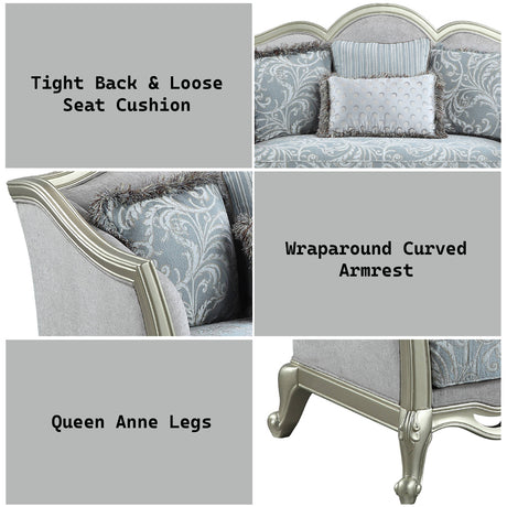 Qunsia Loveseat - Ornate Home