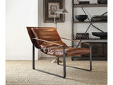 Quoba Cocoa Top Grain Leather Accent Chair - Ornate Home