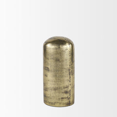 Quonset Brass Tall Aluminum Metal Ornament - Ornate Home