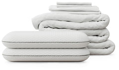RH Mattress Protect Bundle White Queen Bedding Bundle - Ornate Home