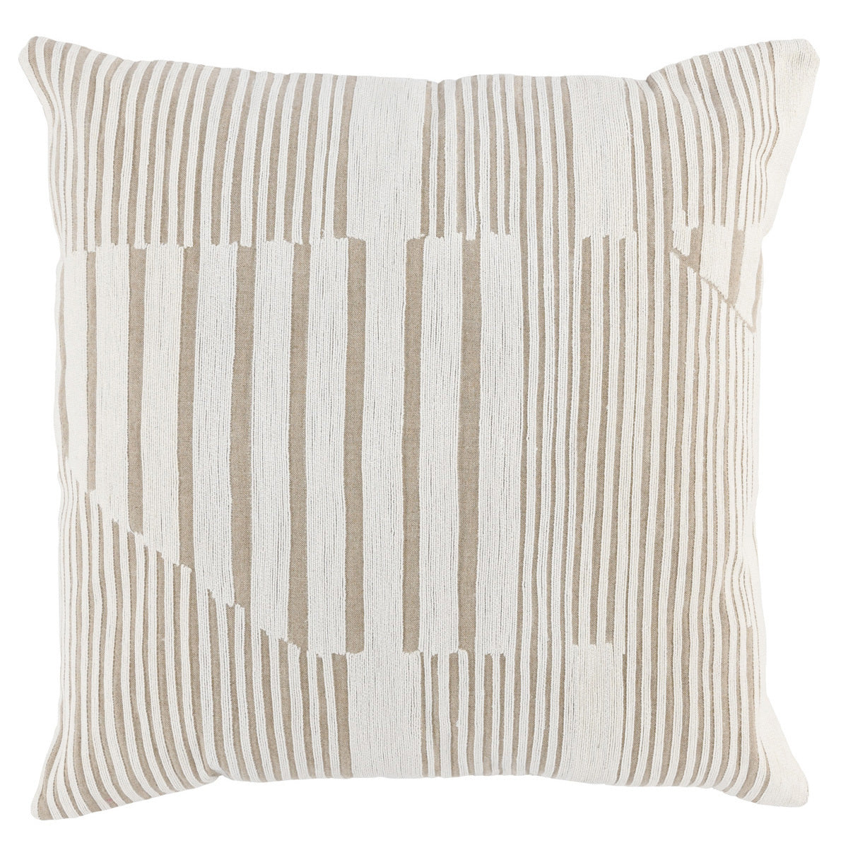 RM Levi Ivory/Natural 22x22 Throw Pillow (Set of 2) - Ornate Home
