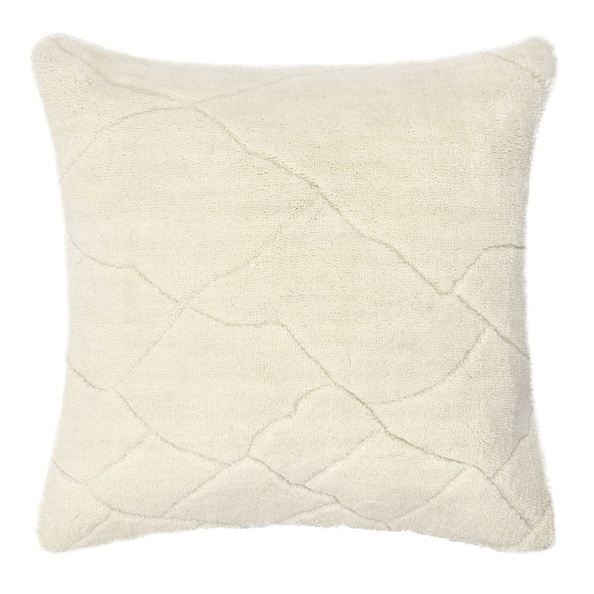RN Mercer Ivory Wool Throw Pillow (Set of 2) - Ornate Home