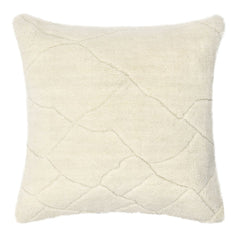 RN Mercer Ivory Wool Throw Pillow (Set of 2) - Ornate Home