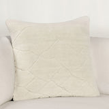RN Mercer Ivory Wool Throw Pillow (Set of 2) - Ornate Home