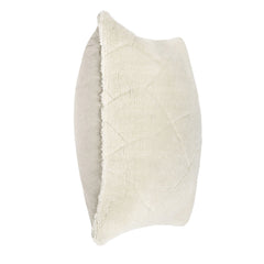 RN Mercer Ivory Wool Throw Pillow (Set of 2) - Ornate Home