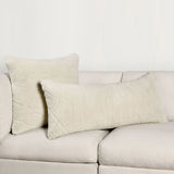 RN Mercer Ivory Wool Throw Pillow (Set of 2) - Ornate Home