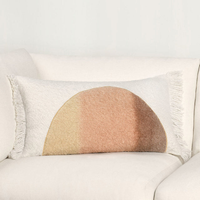 RN Rahun Yellow/Ivory 14x26 Throw Pillow (Set of 2) - Ornate Home