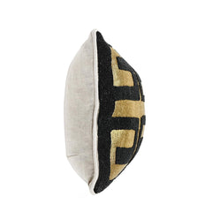 RO Dala Black/Gold 12x16 Throw Pillow (Set of 2) - Ornate Home