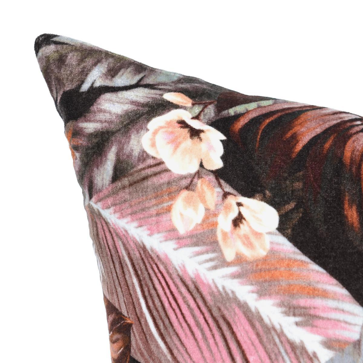 RO Makana Brown 22x22 Throw Pillow - Ornate Home