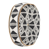 RO Nubia Black/White Multiple Sizes Cushion - Ornate Home