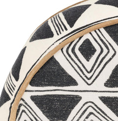 RO Nubia Black/White Multiple Sizes Cushion - Ornate Home