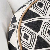 RO Nubia Black/White Multiple Sizes Cushion - Ornate Home