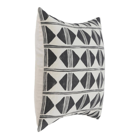 RO Nubia Black/White Multiple Sizes Cushion - Ornate Home