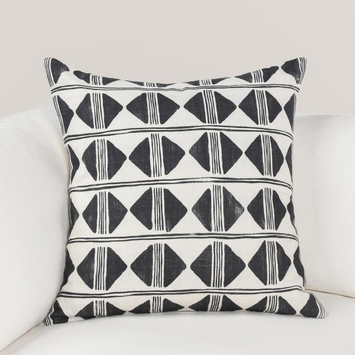 RO Nubia Black/White Multiple Sizes Cushion - Ornate Home