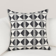 RO Nubia Black/White Multiple Sizes Cushion - Ornate Home