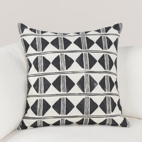 RO Nubia Black/White Multiple Sizes Cushion - Ornate Home