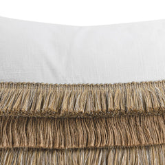 RO Safi Ivory/Natural 22x22 Throw Pillow (Set of 2) - Ornate Home