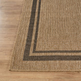 Royce Natural 6 Jute-Look Area Rug | Earthy Texture