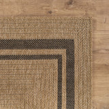 Royce Natural 6 Jute-Look Area Rug | Earthy Texture