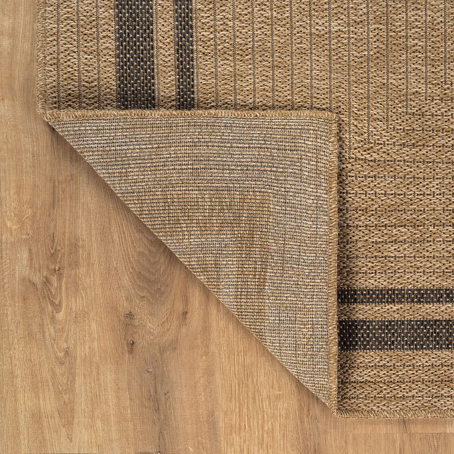 Royce Natural 6 Jute-Look Area Rug | Earthy Texture