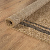 Royce Natural 6 Jute-Look Area Rug | Earthy Texture