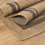Royce Natural 6 Jute-Look Area Rug | Earthy Texture