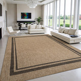 Royce Natural 6 Jute-Look Area Rug | Earthy Texture