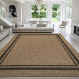 Royce Natural 6 Jute-Look Area Rug | Earthy Texture