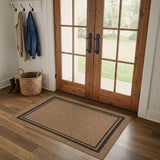 Royce Natural 6 Jute-Look Area Rug | Earthy Texture