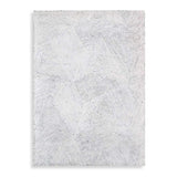 Paonia Gray/White Geometric 6 X 9 Rug