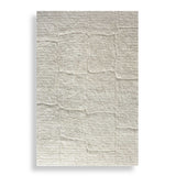 Miramar White Cozy Shag 6 X 9 Rug
