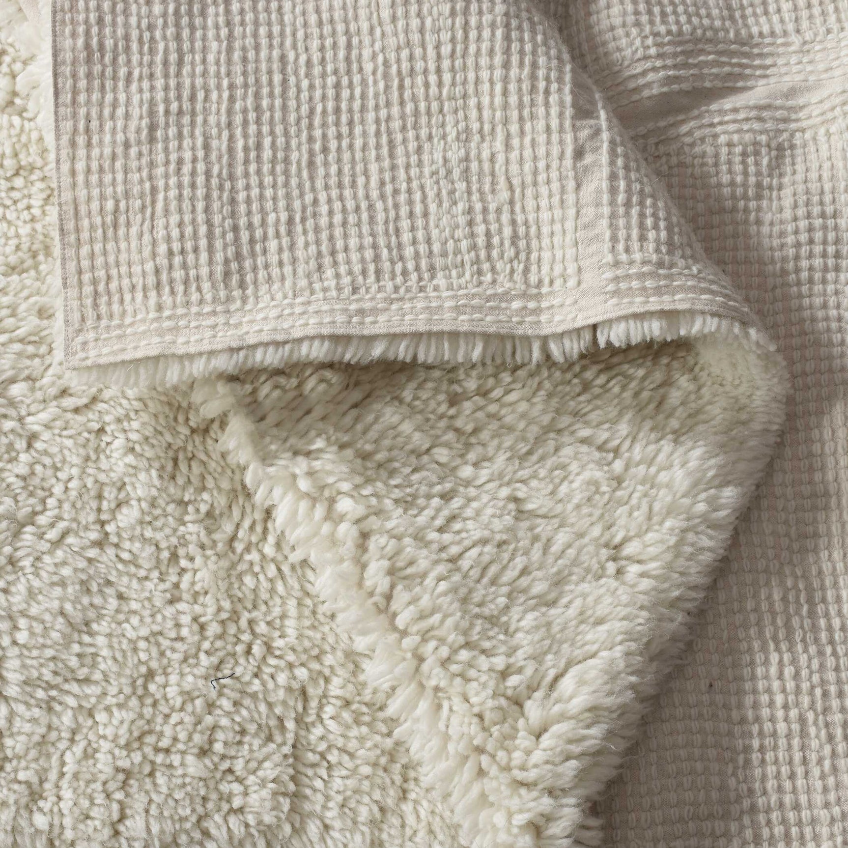 Miramar White Cozy Shag 8 X 10 Rug