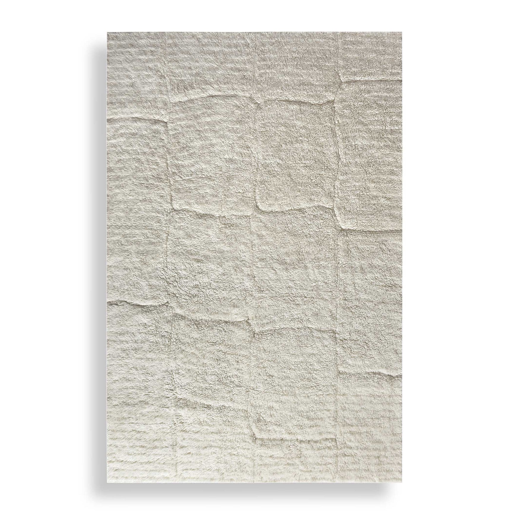 Miramar White Cozy Shag 9 X 12 Rug
