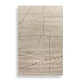 Kenyan Brown Geometric 8 X 10 Rug