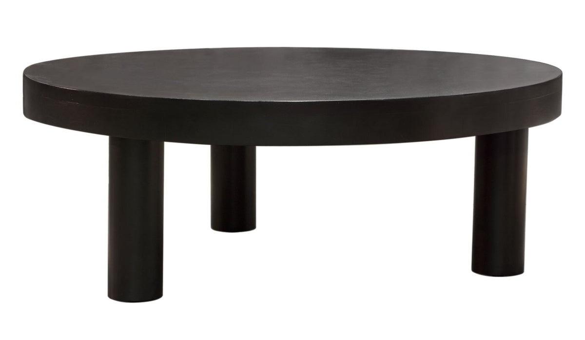 Rune Black Wood Coffee Table - Ornate Home