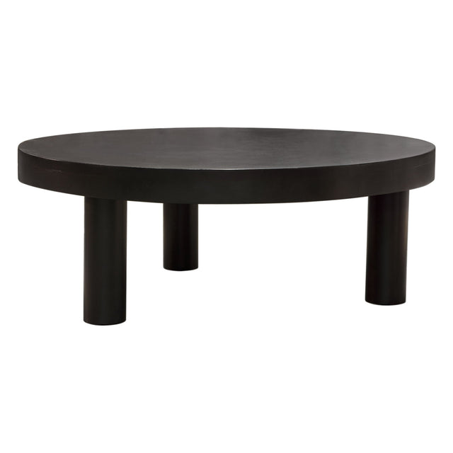 Rune Black Wood Coffee Table - Ornate Home