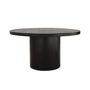Rune Black Wood Dining Table - Ornate Home