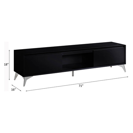Raceloma Black TV Stand - Ornate Home