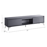Raceloma Gray TV Stand - Ornate Home