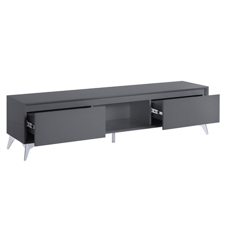 Raceloma Gray TV Stand - Ornate Home