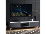 Raceloma Gray TV Stand - Ornate Home