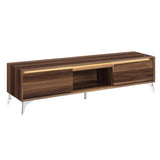 Raceloma Walnut TV Stand - Ornate Home