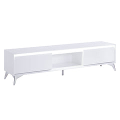 Raceloma White TV Stand - Ornate Home