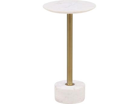 Rachael White/Antique Brass Side Table - Ornate Home