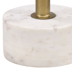 Rachael White/Antique Brass Side Table - Ornate Home