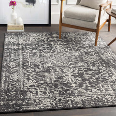 Rachel Black Area Rug - Ornate Home
