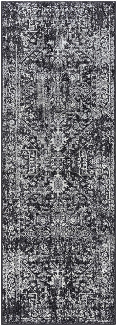 Rachel Black Area Rug - Ornate Home